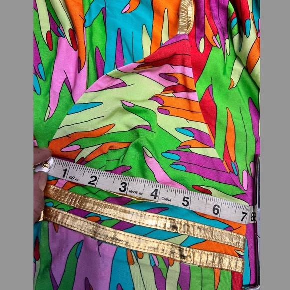 DOLCE & GABANA Hand Print Slip Dress - Picture 9 of 9